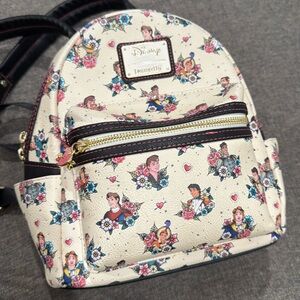 Loungefly Disney tattoo prince small backpack - zipper malfunction